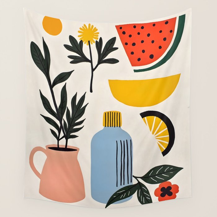 Things of Joy Wall Tapestry Gallery Image 1