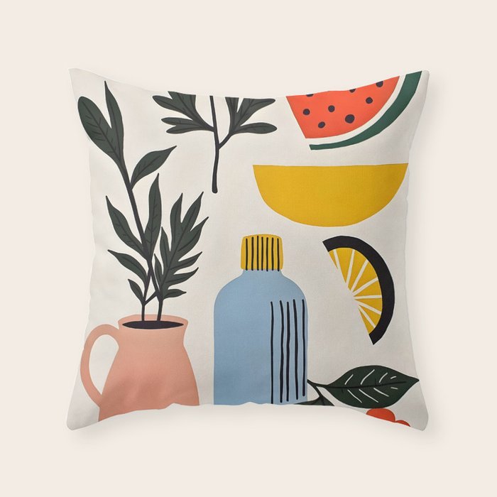 Things of Joy Throw Pillow Gallery Image 6