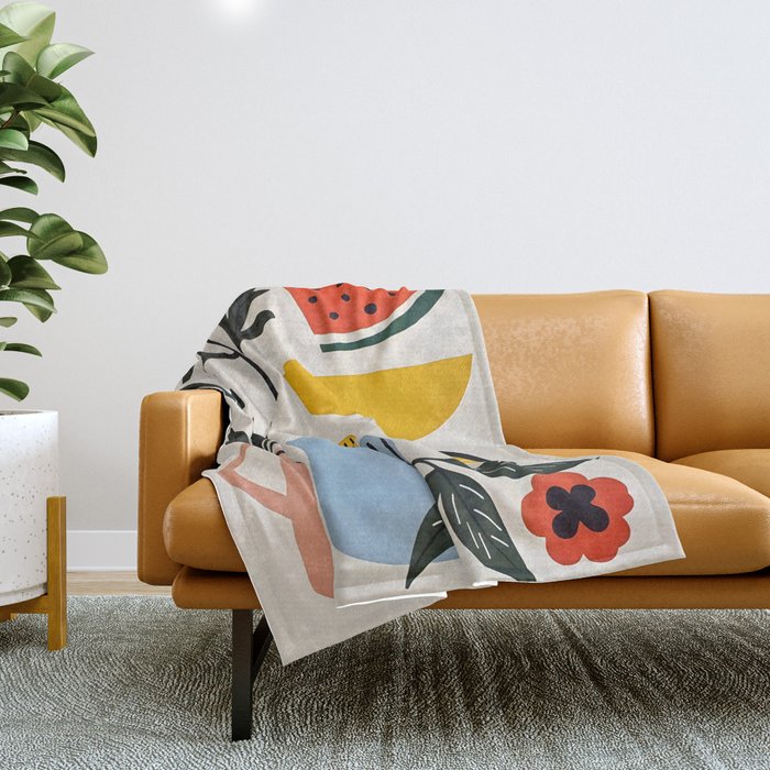 Things of Joy Throw Blanket Gallery Image 1