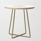 The meaning of  life is to find  your gift.  The purpose of  life is to give it  away.  Pablo Picasso Side Table Gallery Image 1