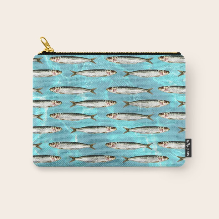 Sardines in the pool Carry All Pouch Gallery Image 1