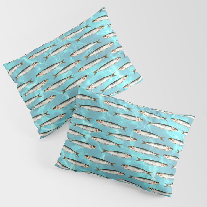 Sardines in the pool Pillow Sham Gallery Image 3