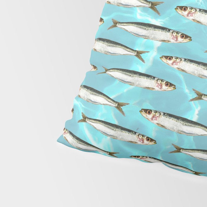 Sardines in the pool Pillow Sham Gallery Image 4