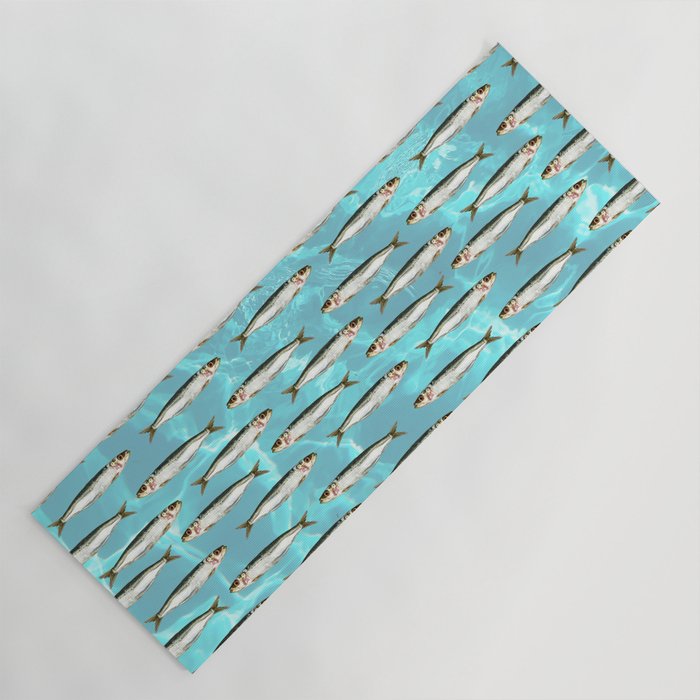 Sardines in the pool Yoga Mat Gallery Image 1