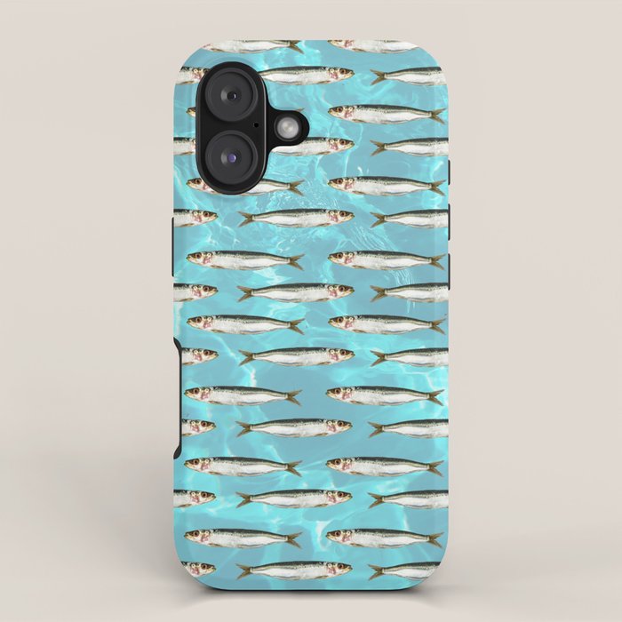 Sardines in the pool iPhone Case Gallery Image 1