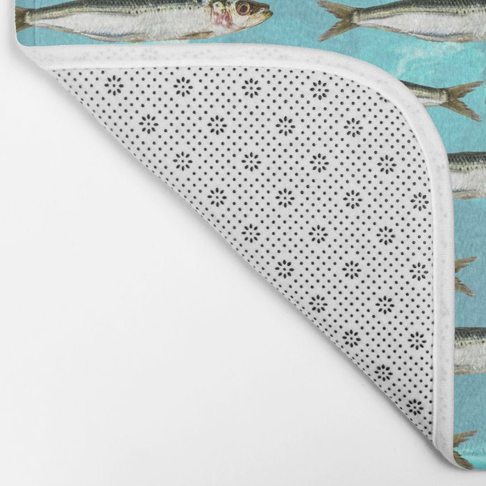 Sardines in the pool Bath Mat Gallery Image 2