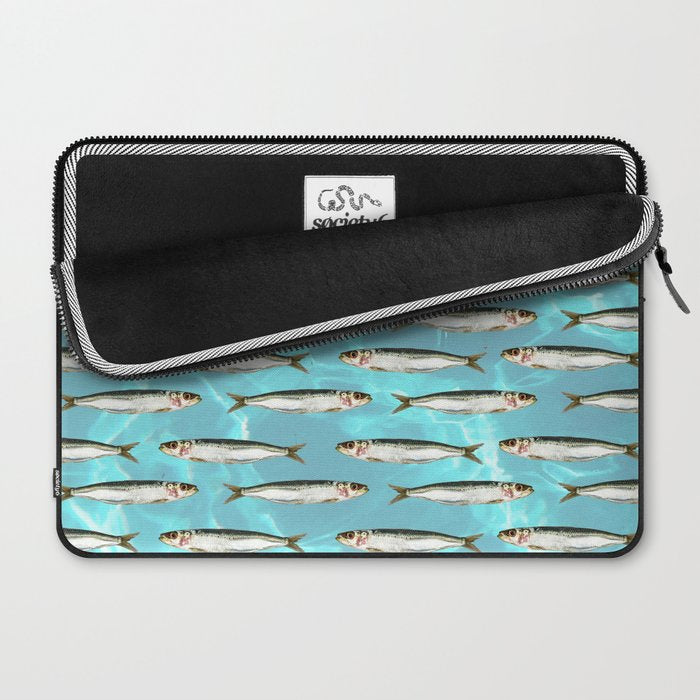 Sardines in the pool Laptop Sleeve Gallery Image 2