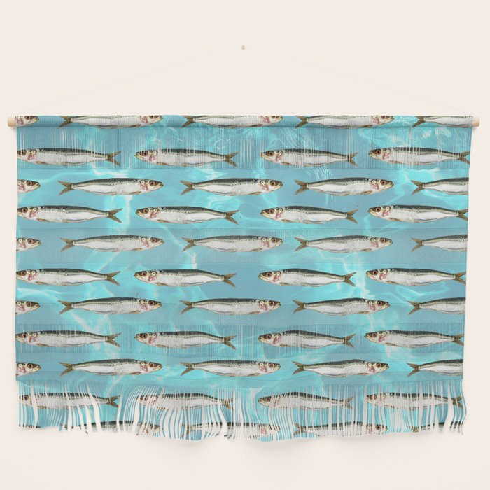 Sardines in the pool Wall Hanging Gallery Image 1