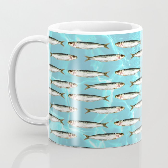 Sardines in the pool Coffee Mug Gallery Image 3