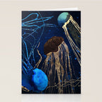 Metallic Jellyfish IV Stationery Card Gallery Image 2