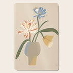  Decorative Flowers in a Vase Cutting Board Gallery Image 1