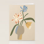  Decorative Flowers in a Vase Stationery Card Gallery Image 2