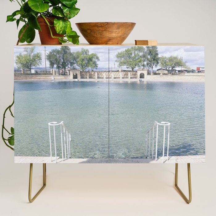 Balmorhea State Park Print x West Texas Photography Credenza Gallery Image 1