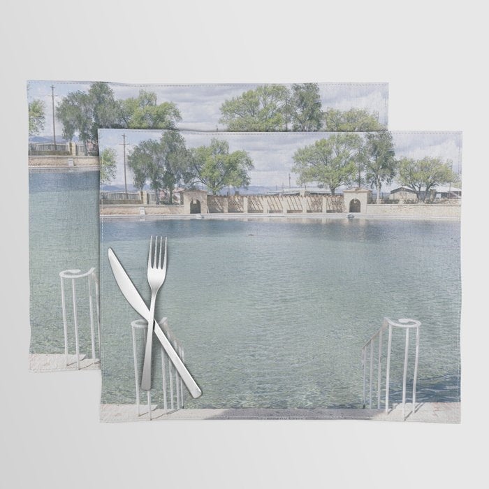 Balmorhea State Park Print x West Texas Photography Placemat Gallery Image 1