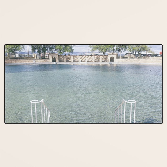Balmorhea State Park Print x West Texas Photography Desk Mat Gallery Image 3