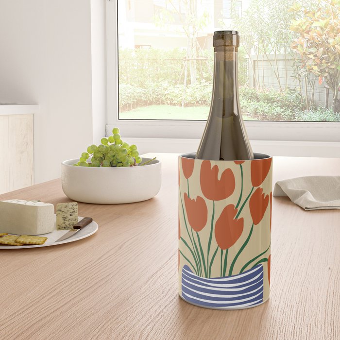 Tulip pot Wine Chiller Gallery Image 4