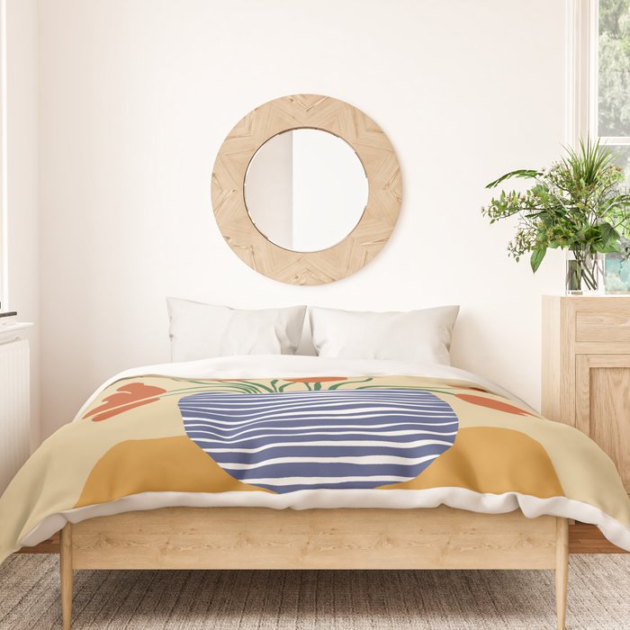 Tulip pot Duvet Cover Gallery Image 3