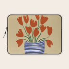 Tulip pot Laptop Sleeve Gallery Image 1