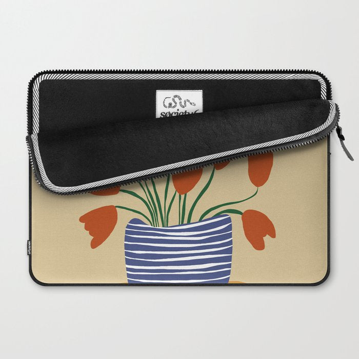 Tulip pot Laptop Sleeve Gallery Image 2