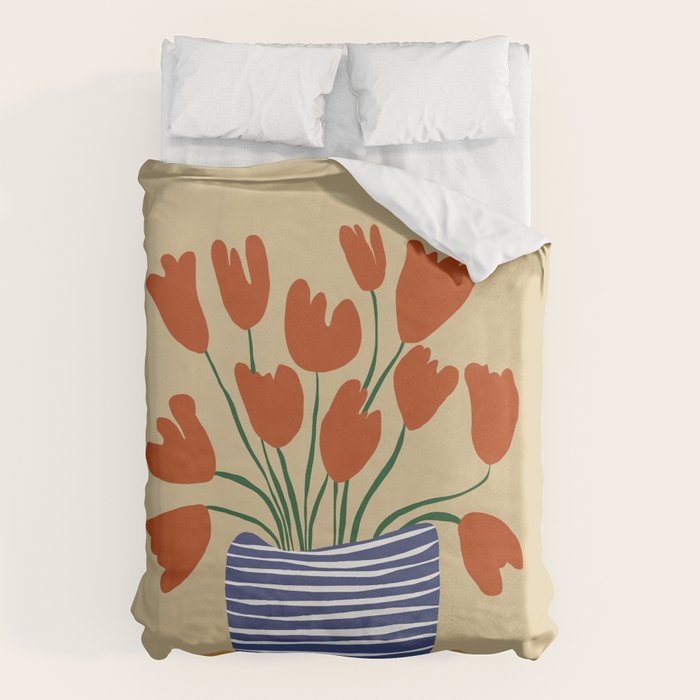 Tulip pot Duvet Cover Gallery Image 6