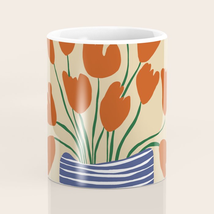 Tulip pot Coffee Mug Gallery Image 4