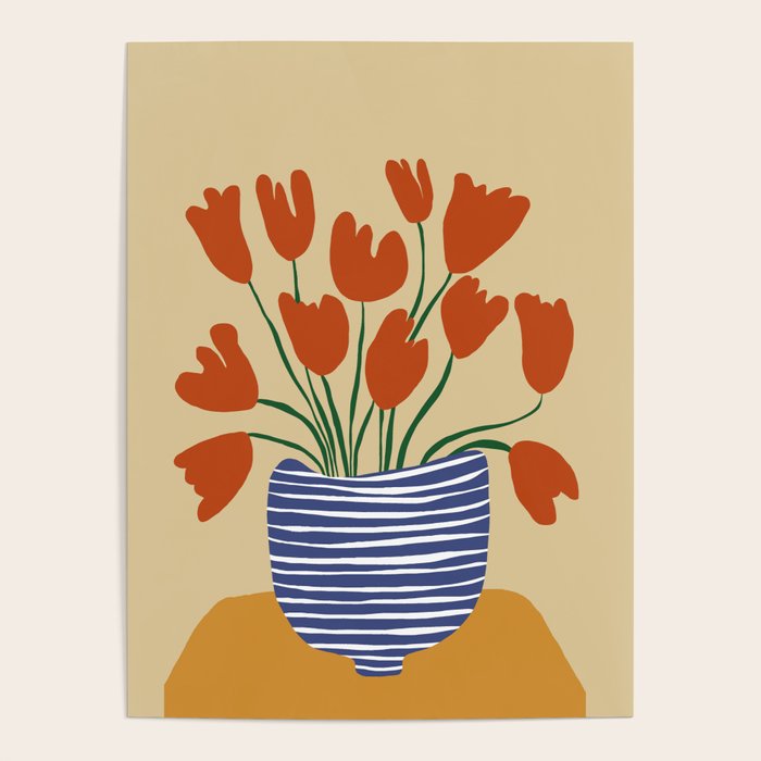 Tulip pot Poster Gallery Image 4
