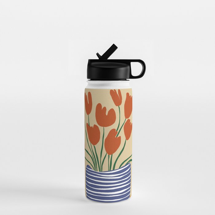 Tulip pot Water Bottle Gallery Image 1