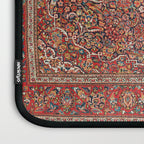 Kashan  Antique Persian Rug Print Laptop Sleeve Gallery Image 3