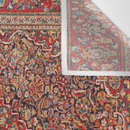 Kashan  Antique Persian Rug Print Wall Tapestry Gallery Image 3