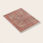 Kashan  Antique Persian Rug Print Notebook Gallery Image 3
