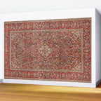 Kashan  Antique Persian Rug Print Wall Mural Gallery Image 2