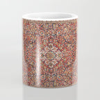 Kashan  Antique Persian Rug Print Coffee Mug Gallery Image 4