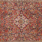 Kashan  Antique Persian Rug Print Coffee Mug Gallery Image 2