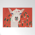 Llama Welcome Mat Gallery Image 1