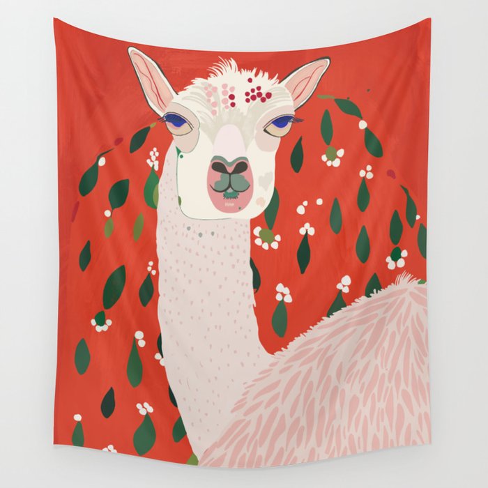 Llama Wall Tapestry Gallery Image 4