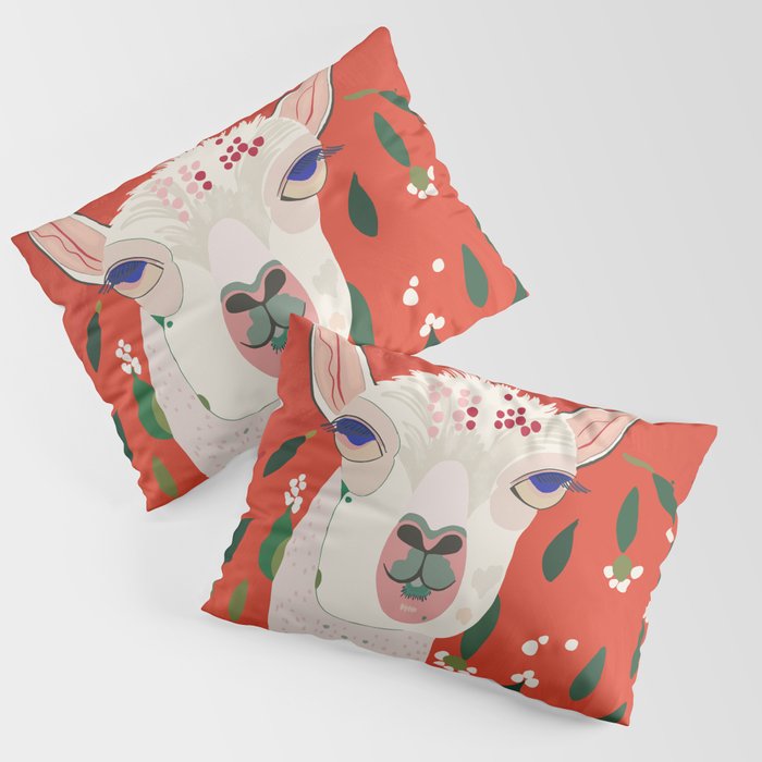 Llama Pillow Sham Gallery Image 3