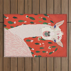 Llama Outdoor Rug Gallery Image 1