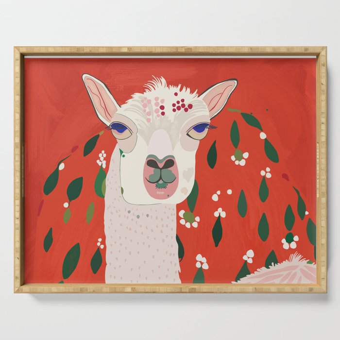Llama Serving Tray Gallery Image 1