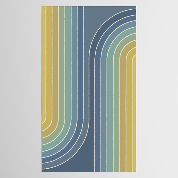 Gradient Curvature VIII Tablecloth Gallery Image 2