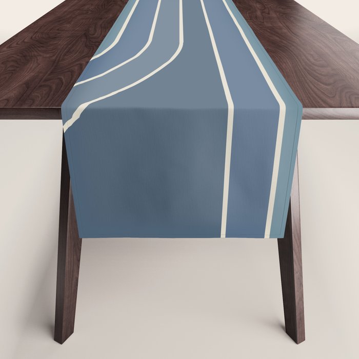 Gradient Curvature VIII Table Runner Gallery Image 1
