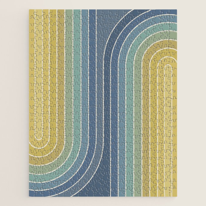 Gradient Curvature VIII Jigsaw Puzzle Gallery Image 1