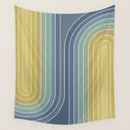 Gradient Curvature VIII Wall Tapestry Gallery Image 4