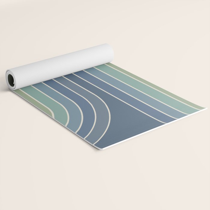 Gradient Curvature VIII Yoga Mat Gallery Image 2