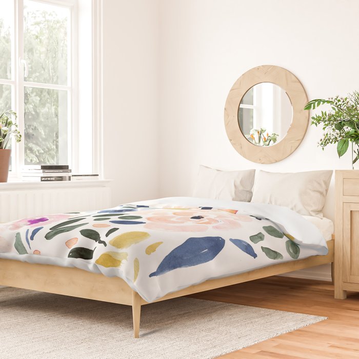Sierra Floral Duvet Cover Gallery Image 2
