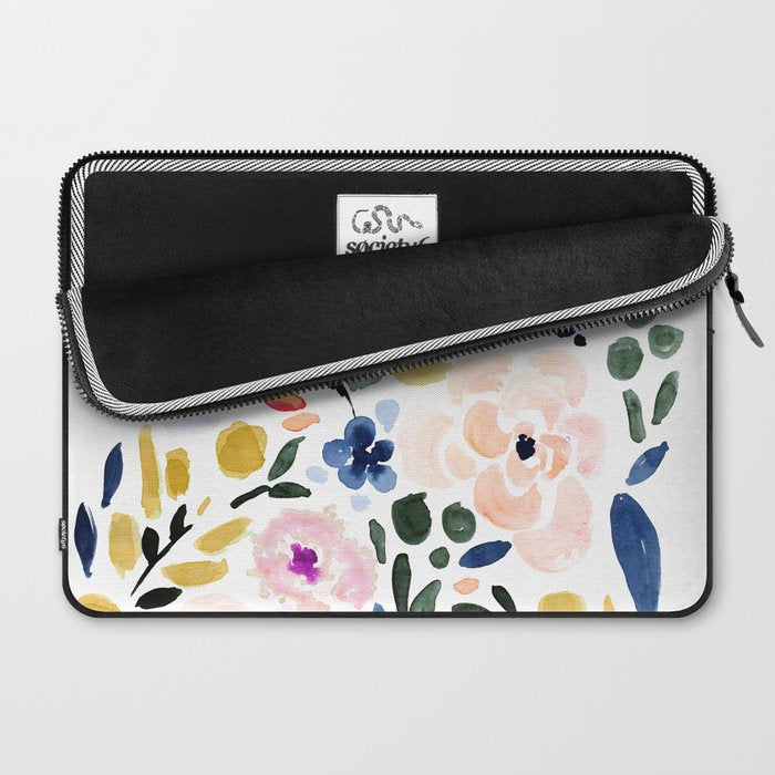 Sierra Floral Laptop Sleeve Gallery Image 2
