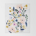 Sierra Floral Throw Blanket Gallery Image 2