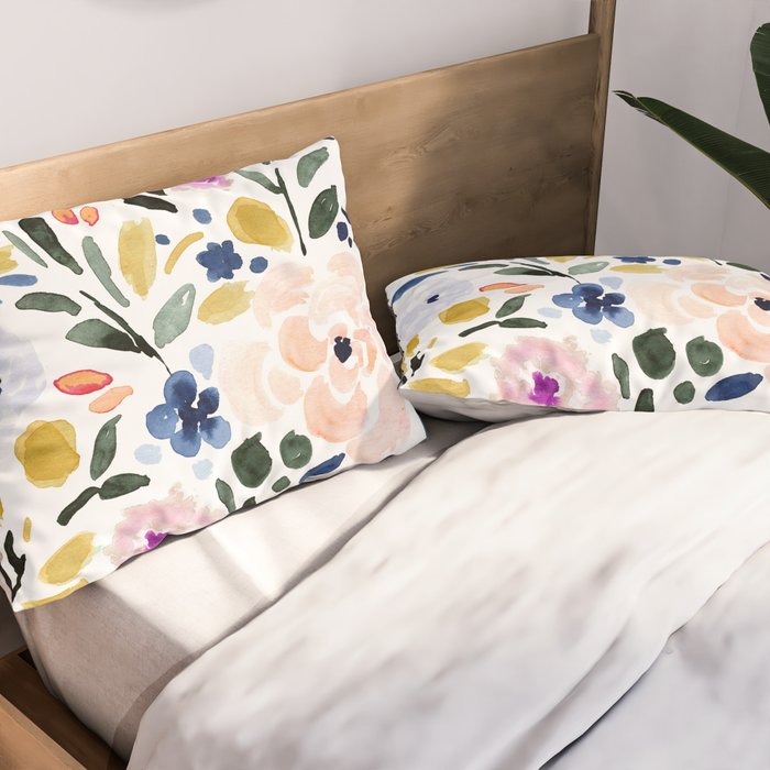 Sierra Floral Pillow Sham Gallery Image 2