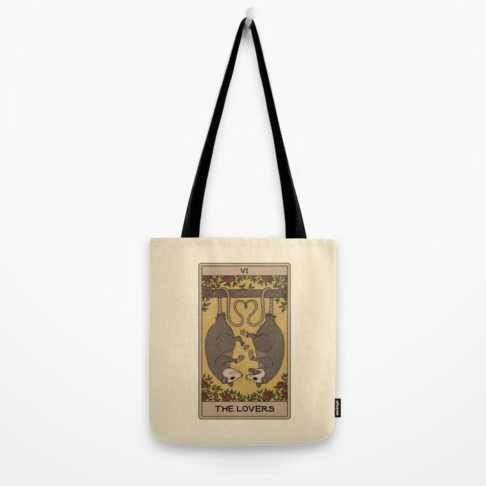 The Lovers - Possum Tarot Tote Bag Gallery Image 2