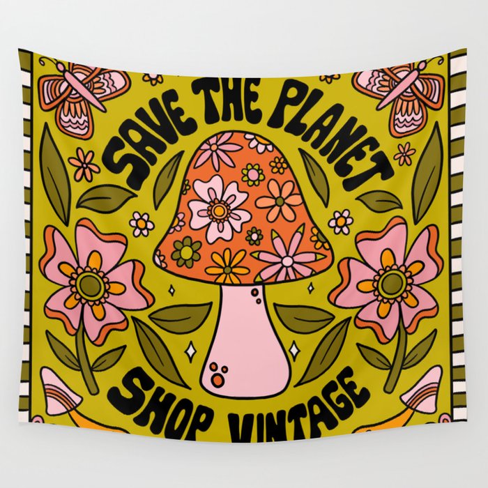 Save The Planet Wall Tapestry Gallery Image 4