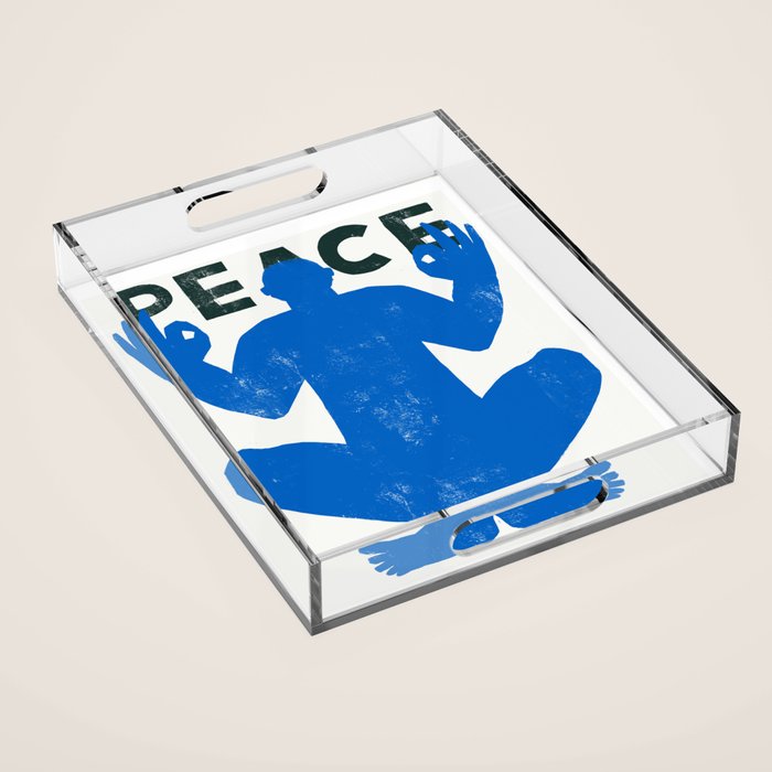 Peace Acrylic Tray Gallery Image 1